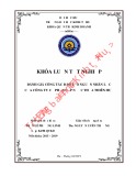 Khóa luận tốt nghiệp Quản trị kinh doanh: Đánh giá công tác đào tạo nguồn nhân lực tại Công ty Cổ phần Cấp nước Thừa Thiên Huế