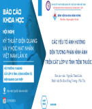 Báo cáo khoa học: Giá trị của Hight Pitch và kV thấp trong kỹ thuật CTPA với liều tương phản thấp