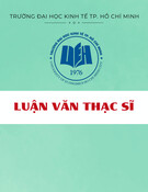 Luận văn Thạc sĩ  Kinh tế: Giải pháp đẩy mạnh huy động vốn tại ngân hàng phát triển nhà đồng bằng sông Cửu Long chi nhánh Long An